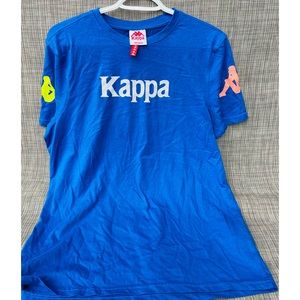 Blue kappa shirt size M